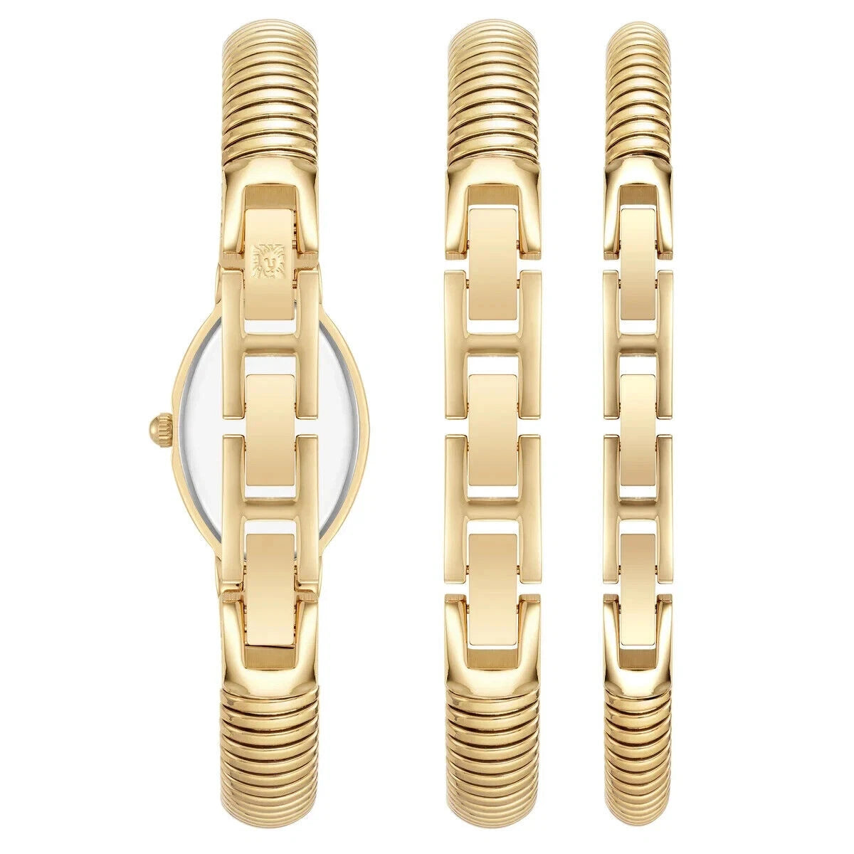 Anne Klein New York Women's Bracelet And Watch Set, Stone & Pearl