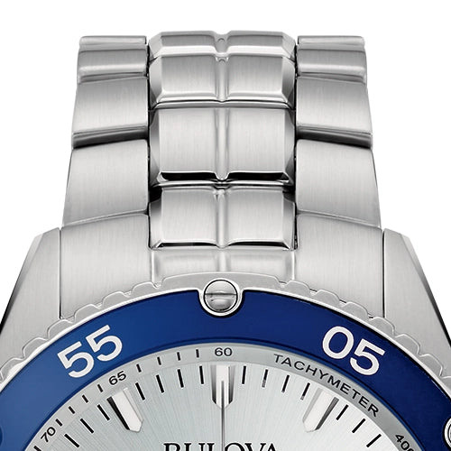 Bulova Marine Star Chronograph Stainless Steel Quartz Men's Watch, 41mm