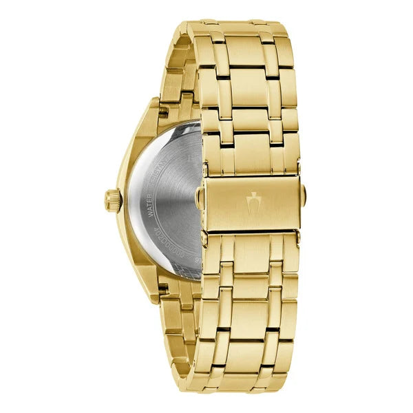 Bulova Surveyor Gold Stainless Steel Men's Watch, 39mm