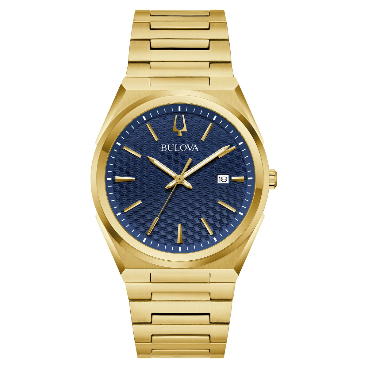 Bulova Classic Gold Stainless Steel Quartz Men's Watch, 39mm