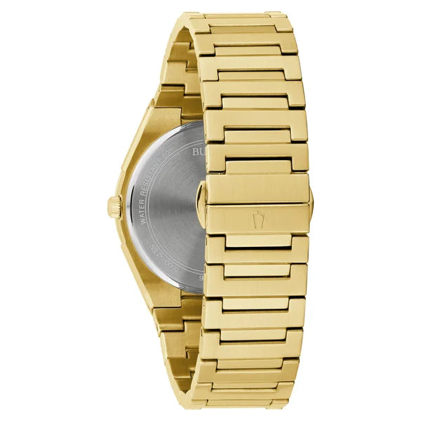 Bulova Classic Gold Stainless Steel Quartz Men's Watch, 39mm