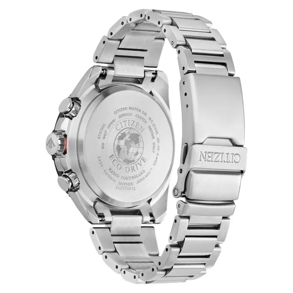 Citizen Eco Drive Promaster Land Atomic Stainless Steel Men's Watch, 45mm