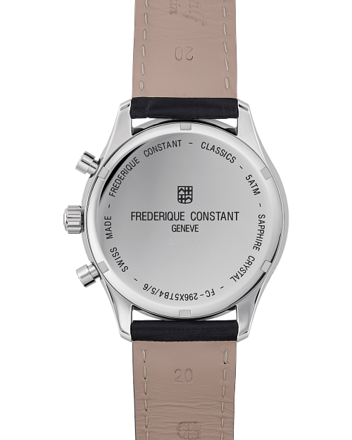 Frederique Constant Classics Chrono Quartz Triple Calendar Men's Watch FC-296D5B6