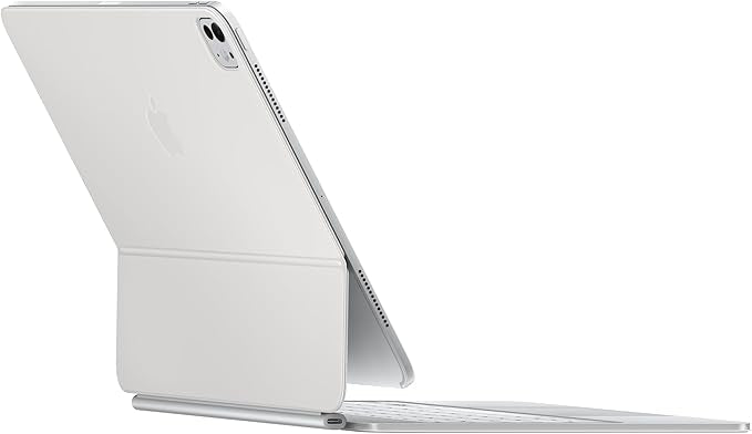 Apple iPad Magic Keyboard Case for iPad Pro 13-inch (M4), Great Typing Experience, Built-in Trackpad, Function Row, US English - White