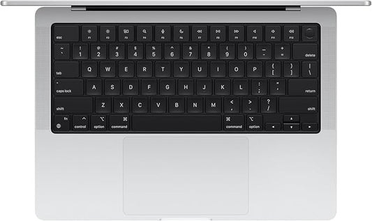 Apple 2024 MacBook Pro Laptop with M4 chip with 10‑core CPU and 10‑core GPU: Built for Apple Intelligence, 14.2-inch Liquid Retina XDR Display, 16GB Unified Memory, 512GB SSD Storage; SILVER