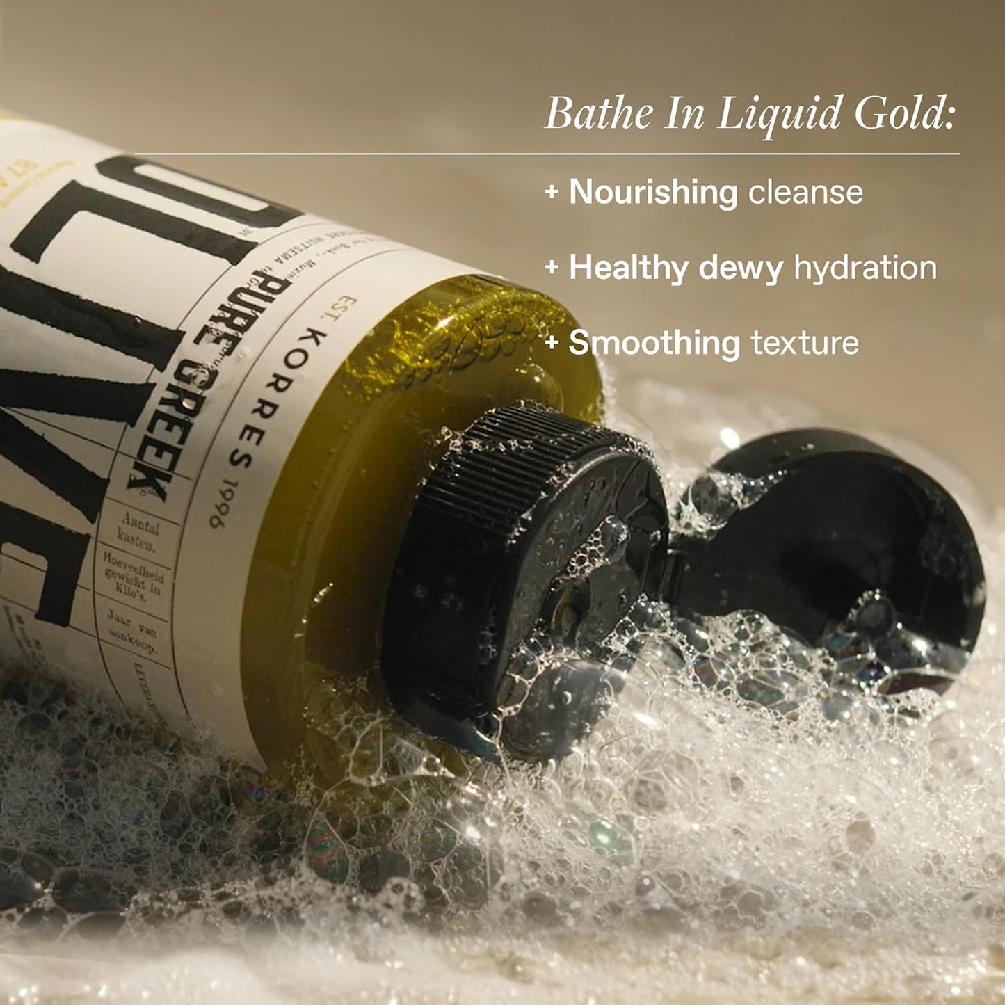 KORRES - Pure Greek Olive Shower Gel, 8.45 fl oz -  Sea Salt, Honey Pear or Olive Blossom