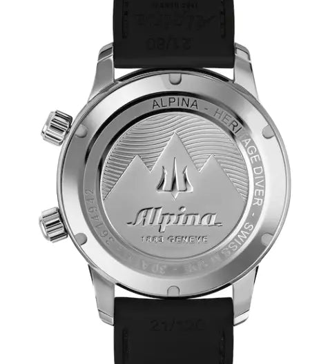 Alpina Seastrong Diver 300 Heritage Automatic Watch, White, 42 mm AL-520NS4H6
