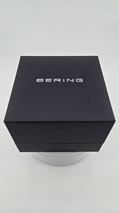 Bering Women's Ultra Slim Stainless Steel Milanese Mesh Watch, 32mm - Blue