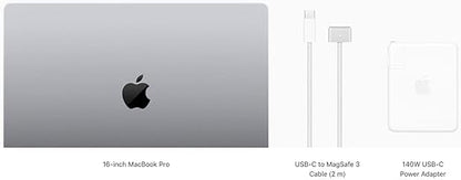 Apple MacBook Pro 16.2-inch, M1 Pro chip with 10‑core CPU / 16‑core GPU, 16GB RAM, 512GB SSD