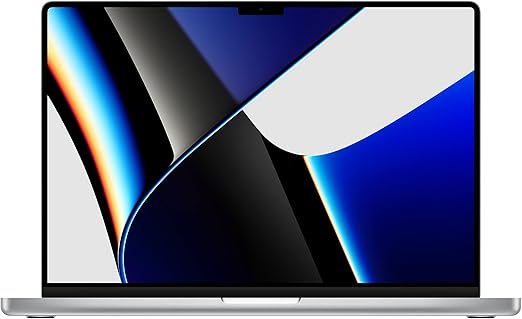 Apple 2021 MacBook Pro with Apple M1 Max Chip, 16-inch, 32GB RAM, 1TB SSD Storage - Silver