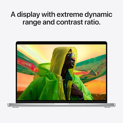 Apple MacBook Pro 16.2-inch, M1 Pro chip with 10‑core CPU / 16‑core GPU, 16GB RAM, 512GB SSD