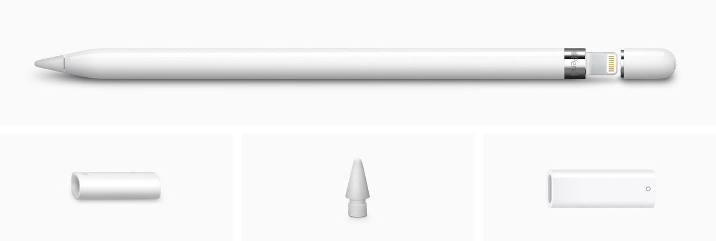 Apple Pencil (1st Generation): Pixel-Perfect Precision and Industry-Leading Low Latency, Perfect for Note-Taking, Drawing, and Signing documents.