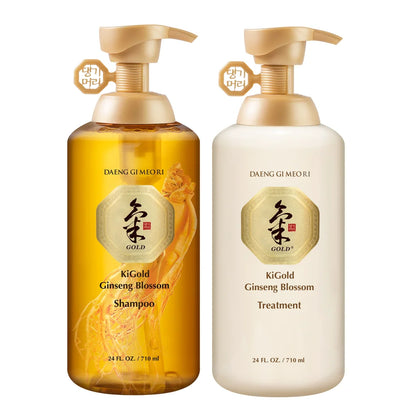Daeng Gi Meo Ri KiGold Ginseng Blossom Shampoo & Treatment Set
