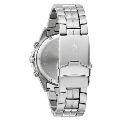 Bulova Marine Star Chronograph Stainless Steel Quartz Men's Watch, 41mm