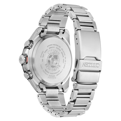 Citizen Eco Drive Promaster Land Atomic Stainless Steel Men's Watch, 45mm