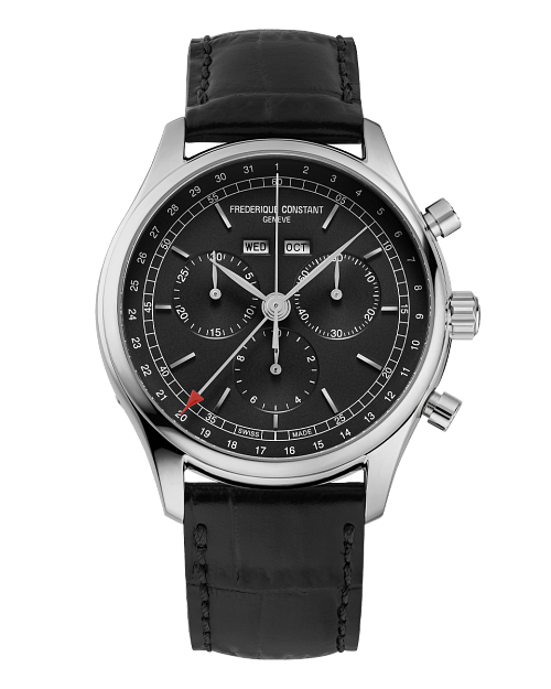 Frederique Constant Classics Chrono Quartz Triple Calendar Men's Watch FC-296D5B6