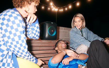 JBL - Partybox Encore Essential Portable Wireless Party Speaker - Black
