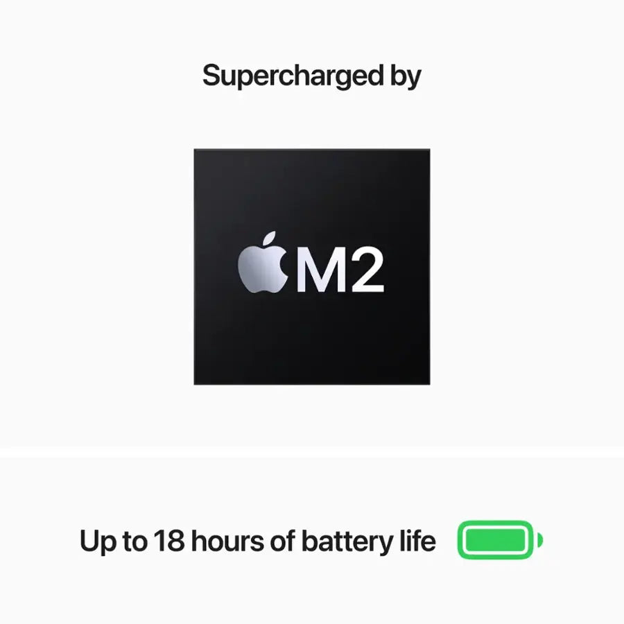Apple - MacBook Air 13-inch Laptop - Apple M2 chip Built for Apple Intelligence - 16GB Memory - 256GB SSD - Space Gray  Model: MC7U4LL/A