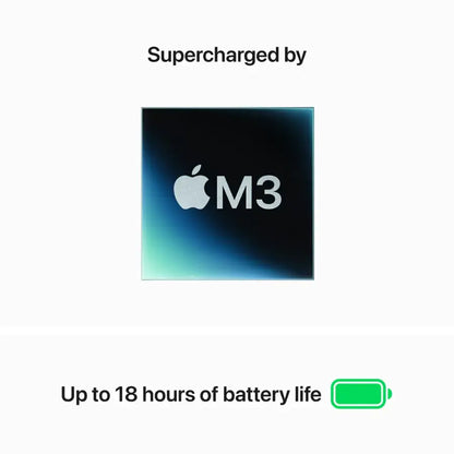 Apple - MacBook Air 15-inch Laptop - Apple M3 chip Built for Apple Intelligence - 24GB Memory - 512GB SSD - Midnight