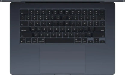 Apple - MacBook Air 15-inch Laptop - Apple M3 chip Built for Apple Intelligence - 24GB Memory - 512GB SSD - Midnight