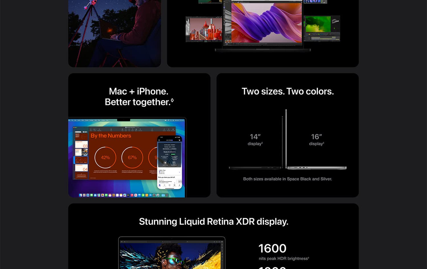 Apple 2024 MacBook Pro Laptop with M4 chip with 10‑core CPU and 10‑core GPU: Built for Apple Intelligence, 14.2-inch Liquid Retina XDR Display, 16GB Unified Memory, 512GB SSD Storage; SILVER