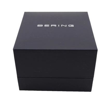 Bering Faceted Crystal Two Tone Stainless Steel Women's Quartz Watch, 24mm
