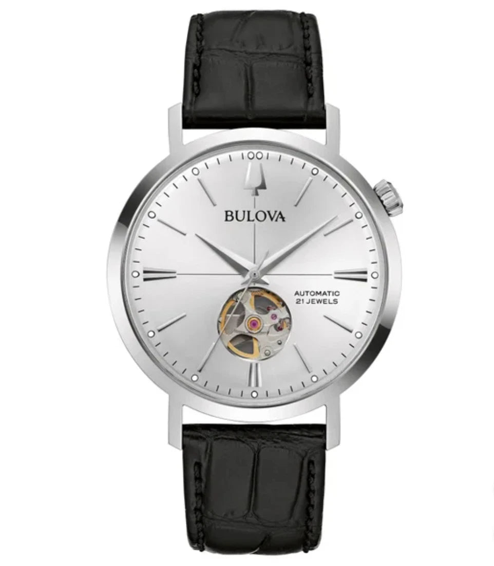 Bulova Aerojet Automatic Stainless Steel Men's Watch, 41mm