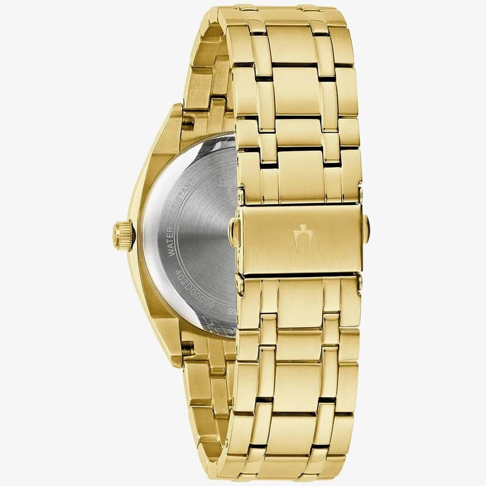 Bulova Surveyor Gold Stainless Steel Men's Watch, 39mm