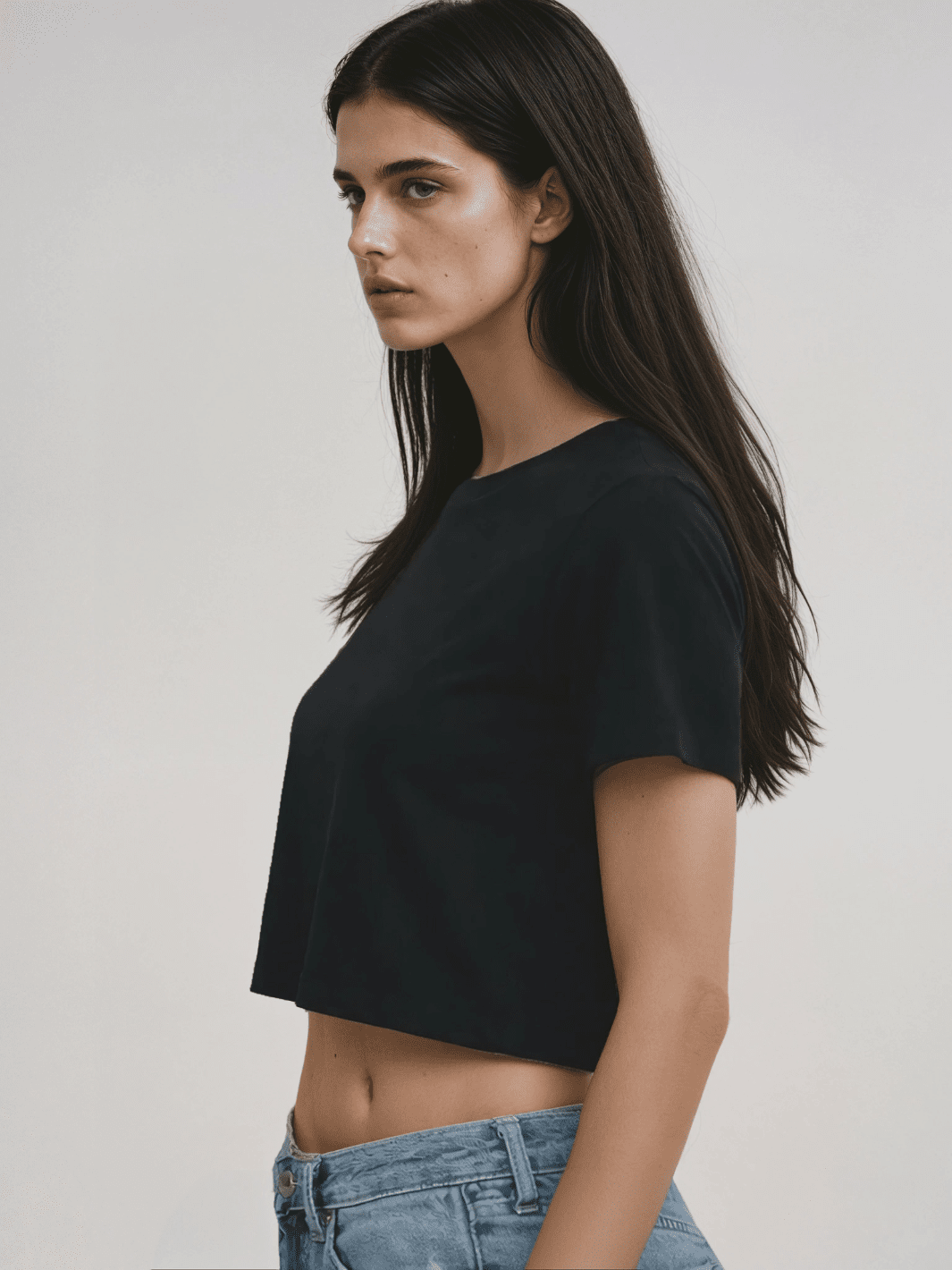 Cropped Tee