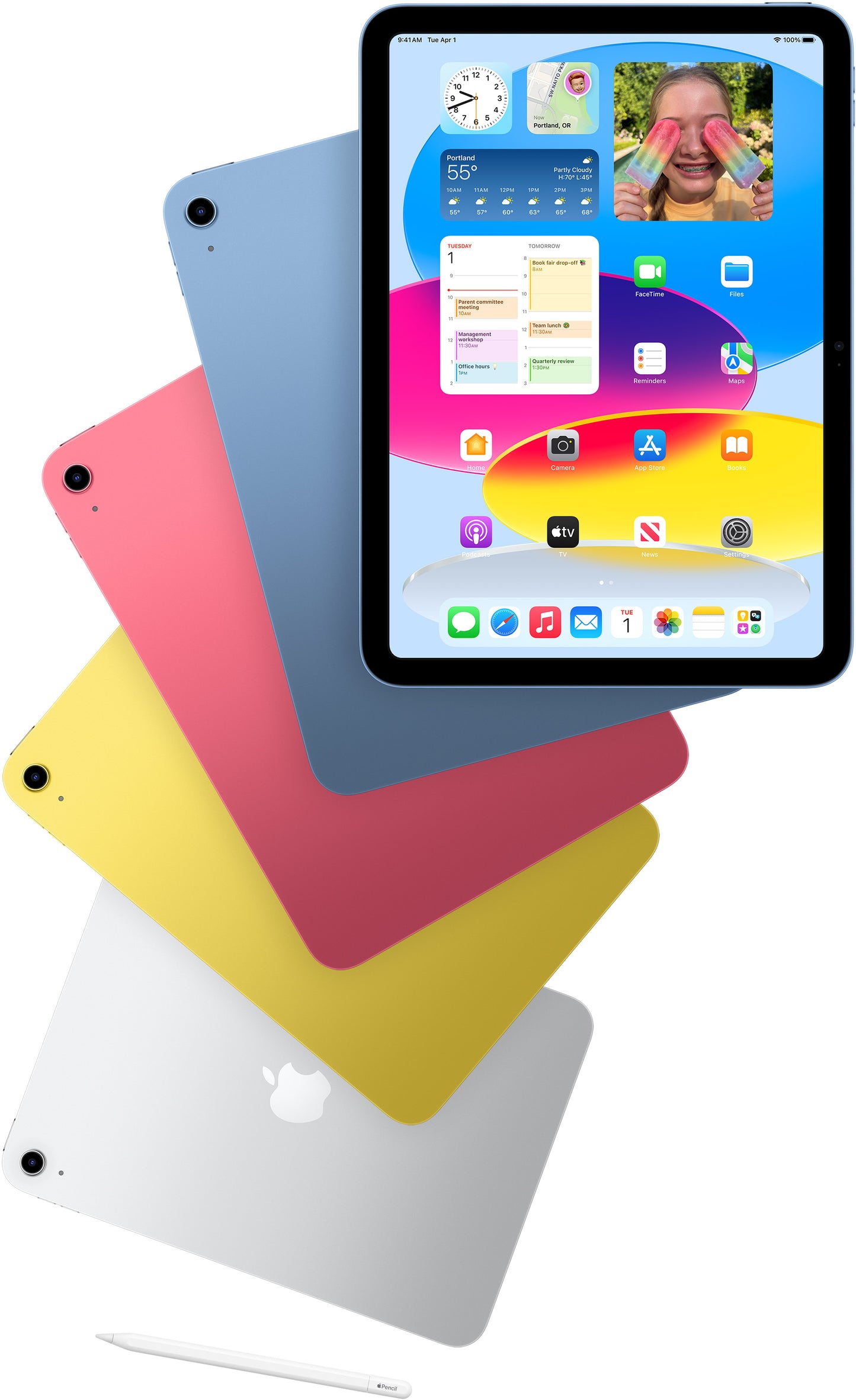 Apple - iPad, 128GB Wi-Fi (A16 chip) - SILVER