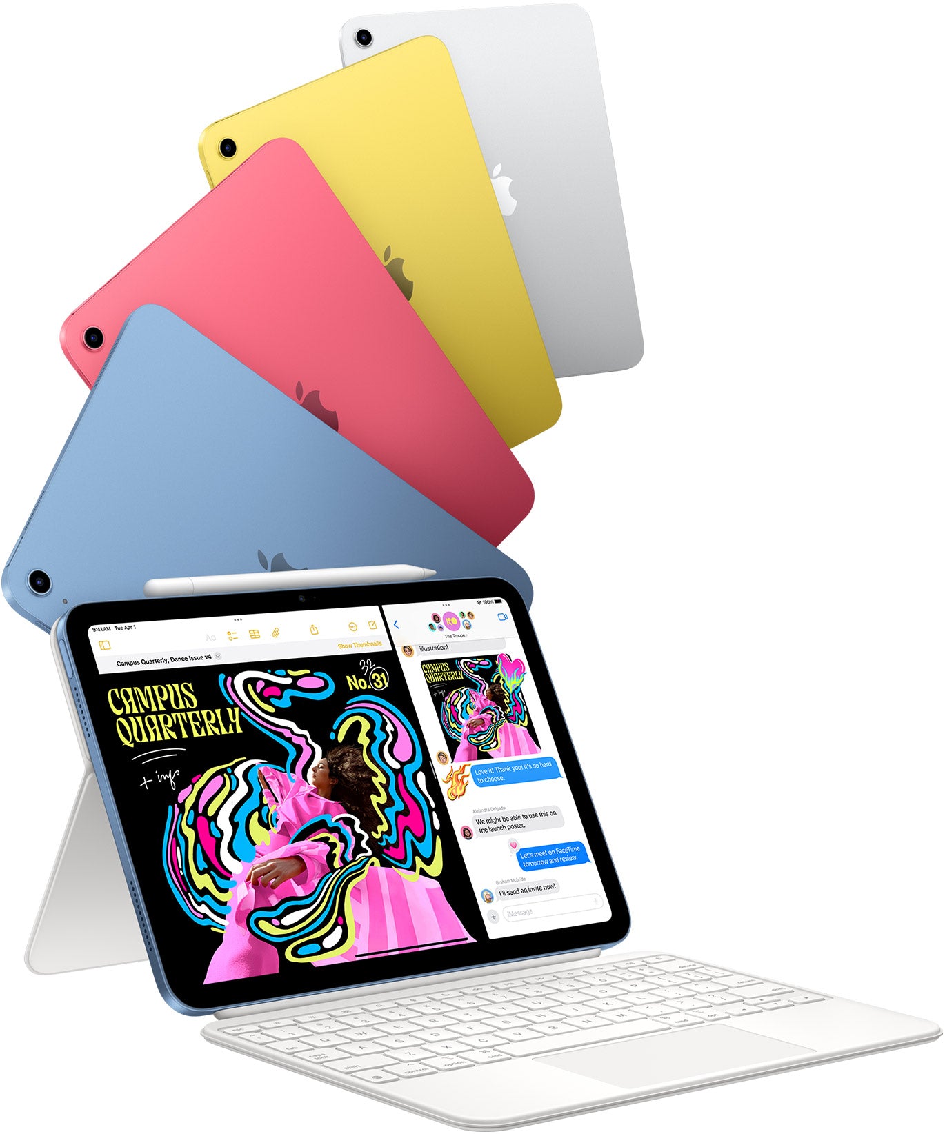 Apple - iPad, 128GB Wi-Fi (A16 chip) - SILVER