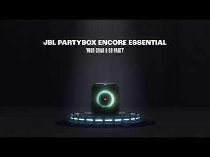JBL - Partybox Encore Essential Portable Wireless Party Speaker - Black