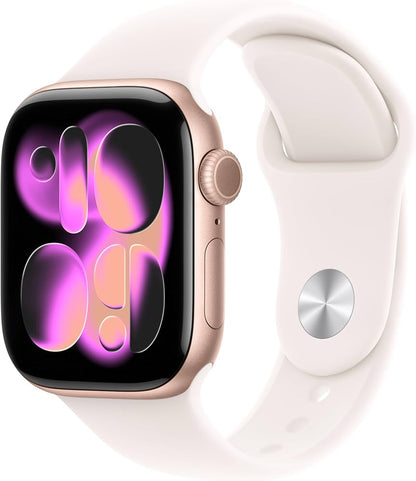 Apple Watch Series 11 - 42mm Rose Gold Al L BLSH SB S/M CEL