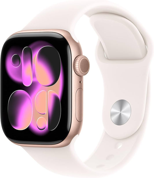 Apple Watch Series 11 - 42mm Rose Gold Al L BLSH SB S/M CEL