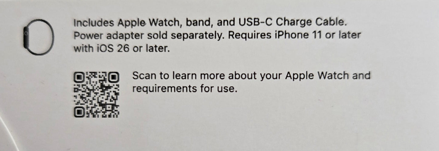 Apple Watch Series 11 - 42mm Rose Gold Al L BLSH SB S/M CEL