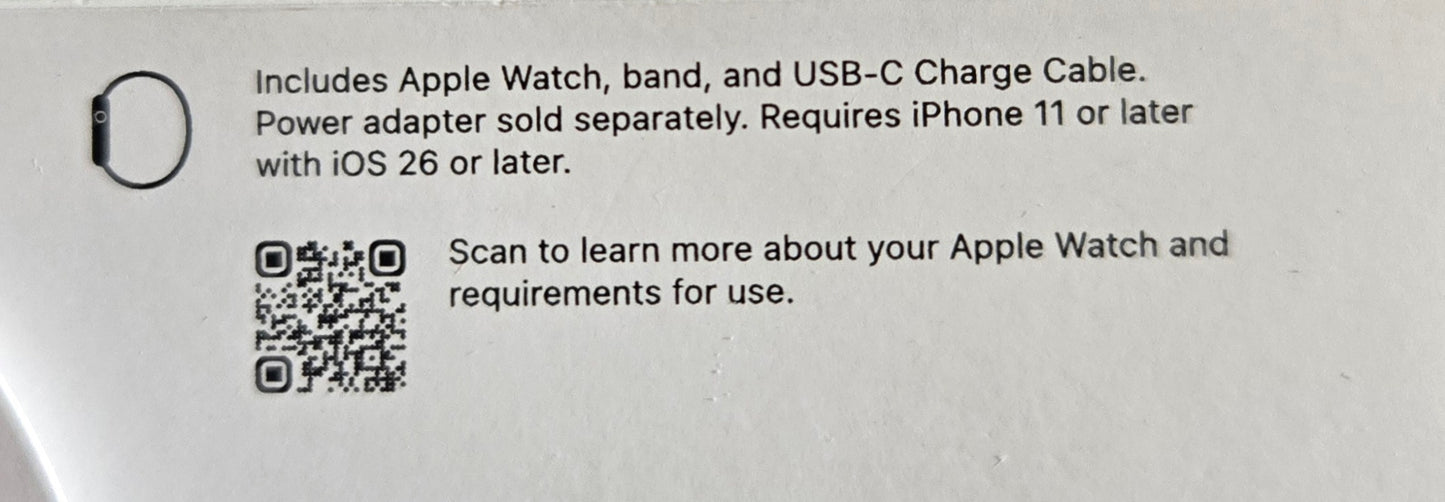 Apple Watch SE3 40mm Midnight Al Midnight SB S/M GPS