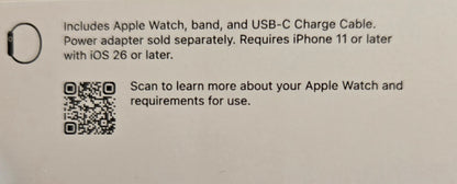Apple Watch S11 42mm SG Al Black SB S/M GPS