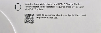 Apple Watch S11 46mm Space Gray Al Black SB M/L GPS
