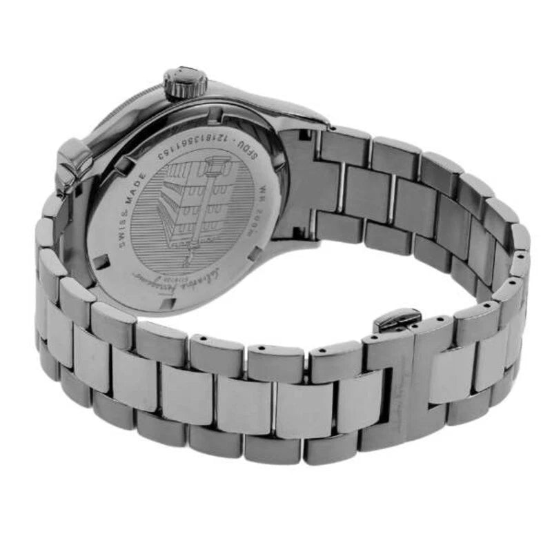 Salvatore Ferragamo 1898 SFDU00419 Blue/Black Men's