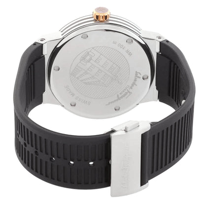 Salvatore Ferragamo - F-80 Black Dial Men's Quartz Watch SFHY00120