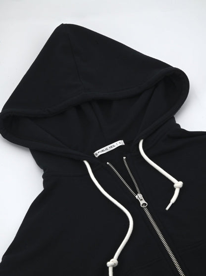 Lounge Cropped Full-Zip