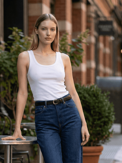 Tuckable Classic Ribbed Tank