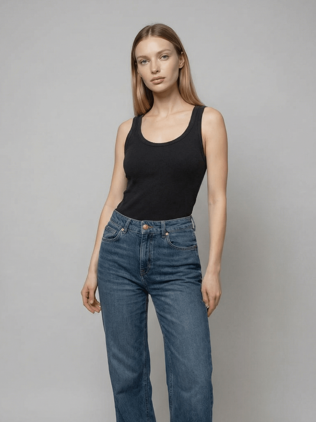 Tuckable Classic Ribbed Tank