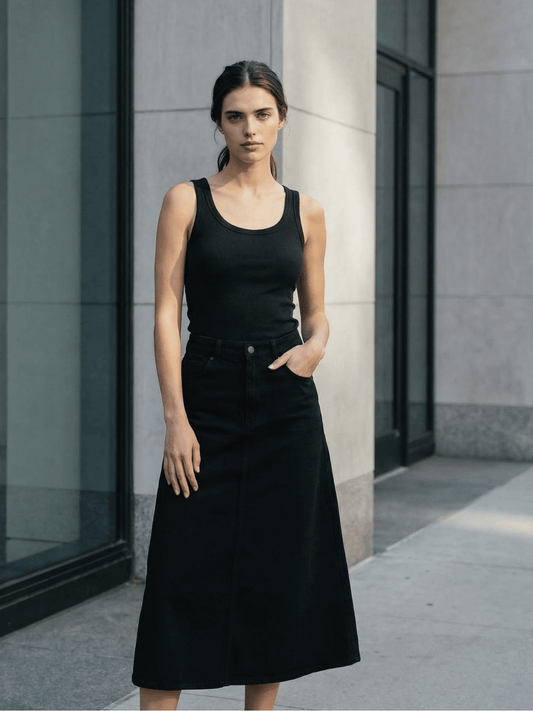 Tuckable Classic Ribbed Tank